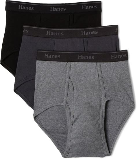 hanes brief mens underwear|hanes men's full cut briefs.